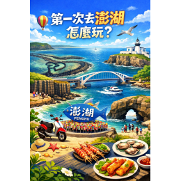 第一次去澎湖怎麼玩？金環球旅行社幫你一次安排最順行程