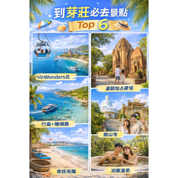 芽莊必去景點 Top 清單｜第一次去芽莊這樣玩最不踩雷