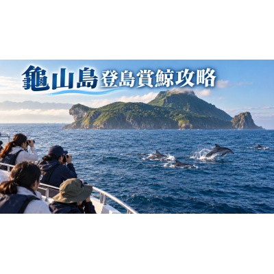 龜山島登島賞鯨攻略：申請、季節與宜蘭一日遊安排